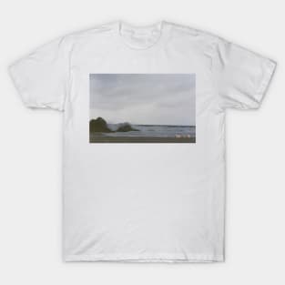 Moody Waves Analog Photo T-Shirt